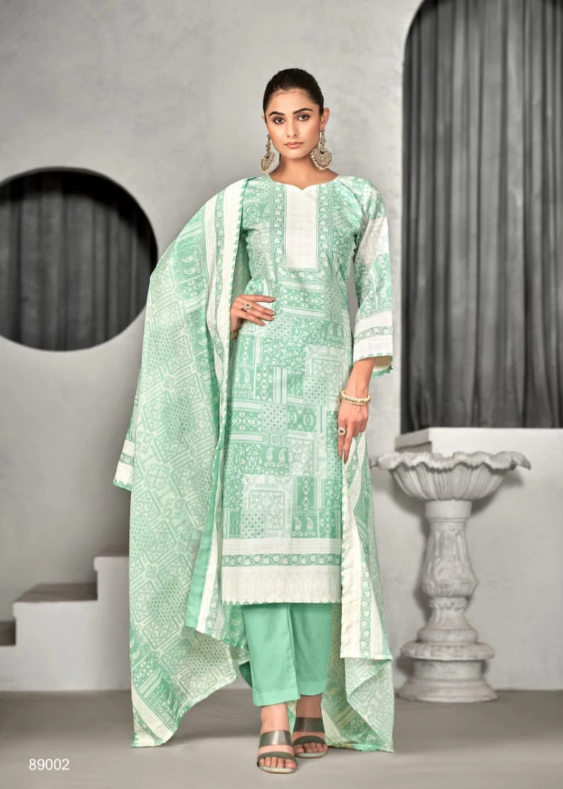 Vardan Ethnic Adhira Vol 7 Pure Cottan Wholesale Cottan Summer Collection Catalog — Wholesale Salwar Suits, MPA wholesale from Surat — view 2